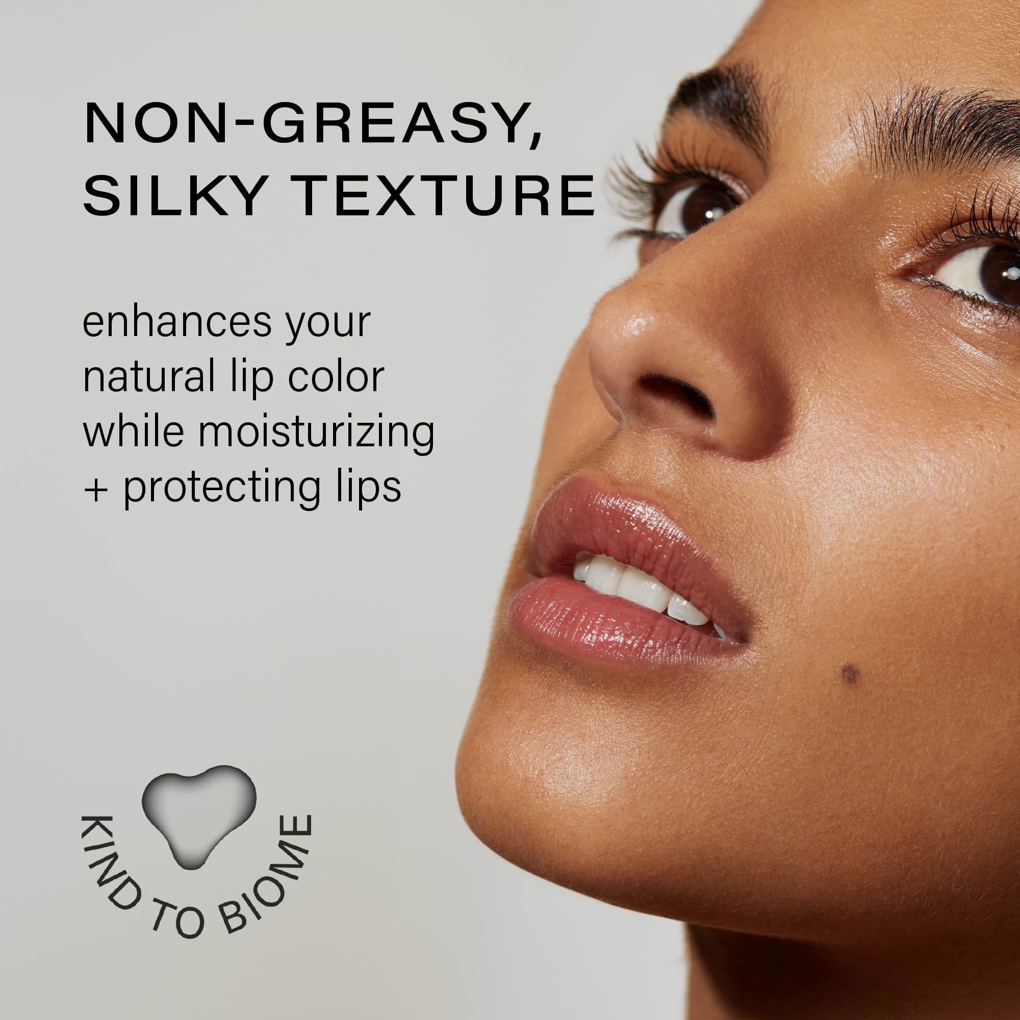Melixir vegan lip butter sheer color swirl demonstrates tint depth