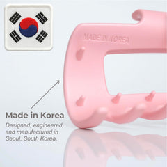 Mello squishy-claw clip pink close-up highlights flexible CloudFlex material.