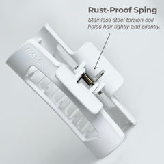 MELLO squishy clip close-up demonstrates flexible material for comfortable wear.