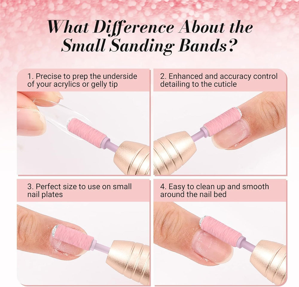 MelodySusie 180 grit nail file helps smooth edges for natural nails.