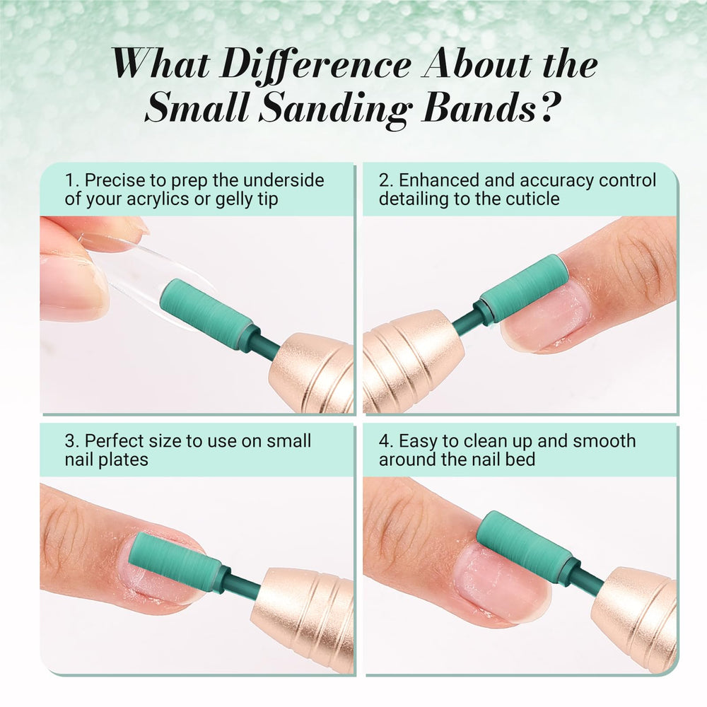 MelodySusie 120 grit sanding band for quick prep and edge refinement