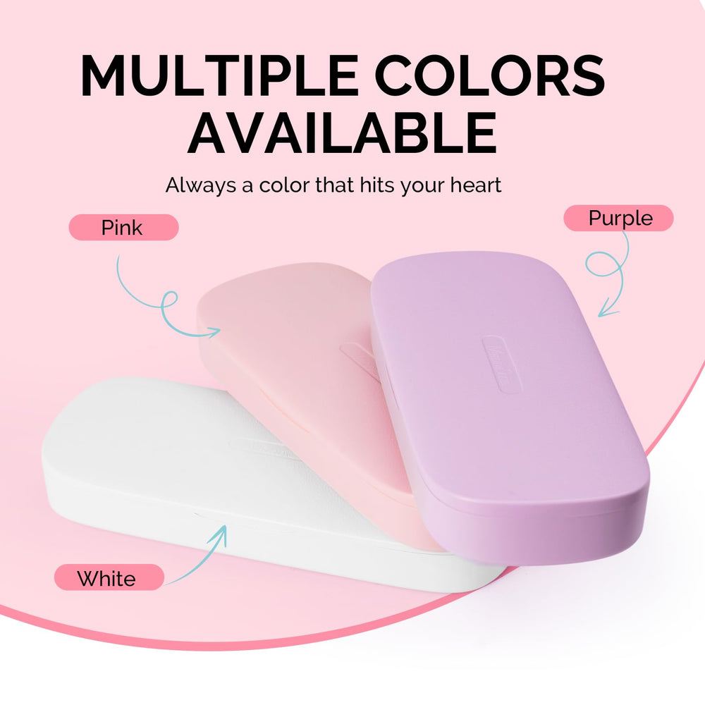 MelodySusie storage box interior highlights separate compartments for tidy nail supplies