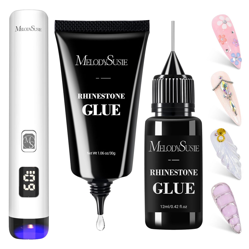 MelodySusie ART01R cordless nail lamp, closed, ideal for portable use.