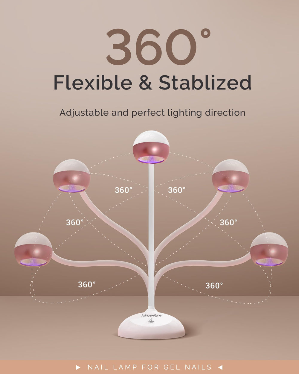 MelodySusie built-in 2000mAh battery supports up to 2.5 hours of use.