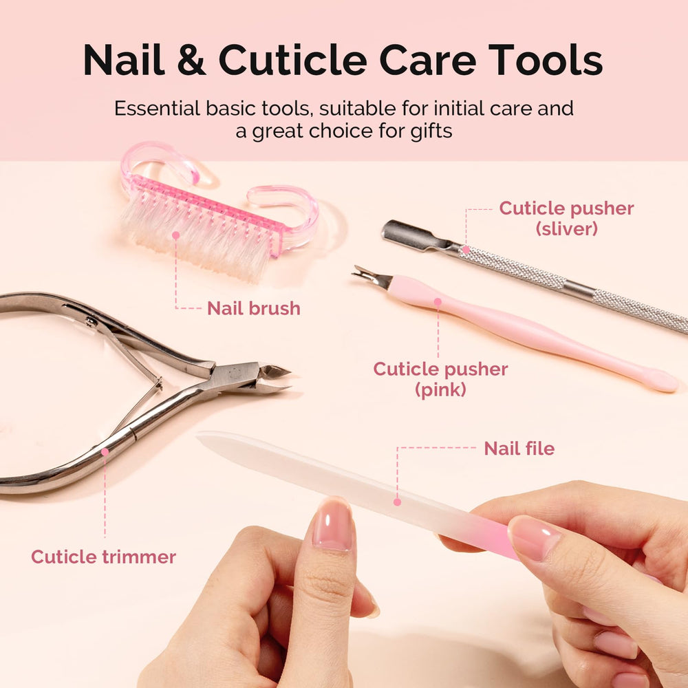 MelodySusie cuticle care set presented as a thoughtful gift option.