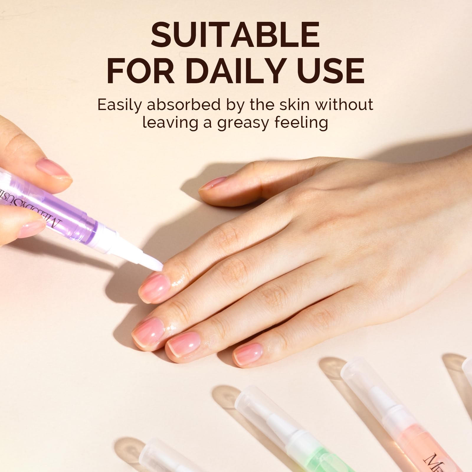 MelodySusie cuticle oil pen makes a thoughtful gift for nail lovers.