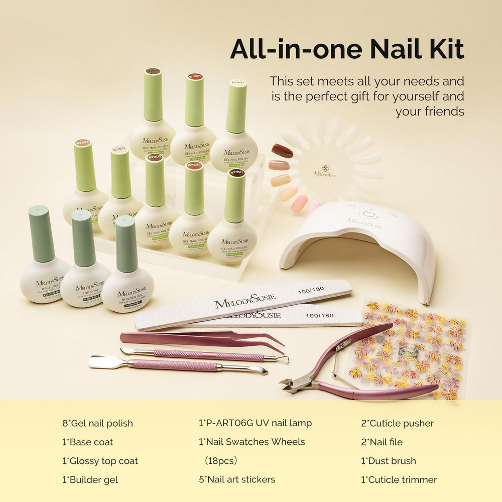 MelodySusie cuticle tools and files for precise prep and finishing