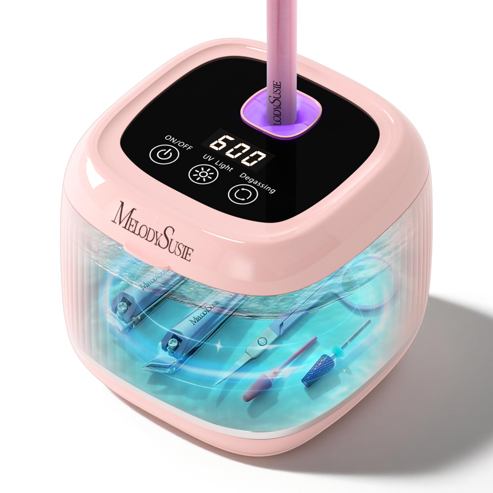 MelodySusie DL-160 front view shows compact cleaning machine for home salons.