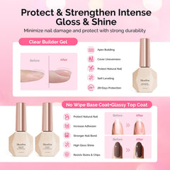 MelodySusie builder gel for length, shaping, and strong overlays