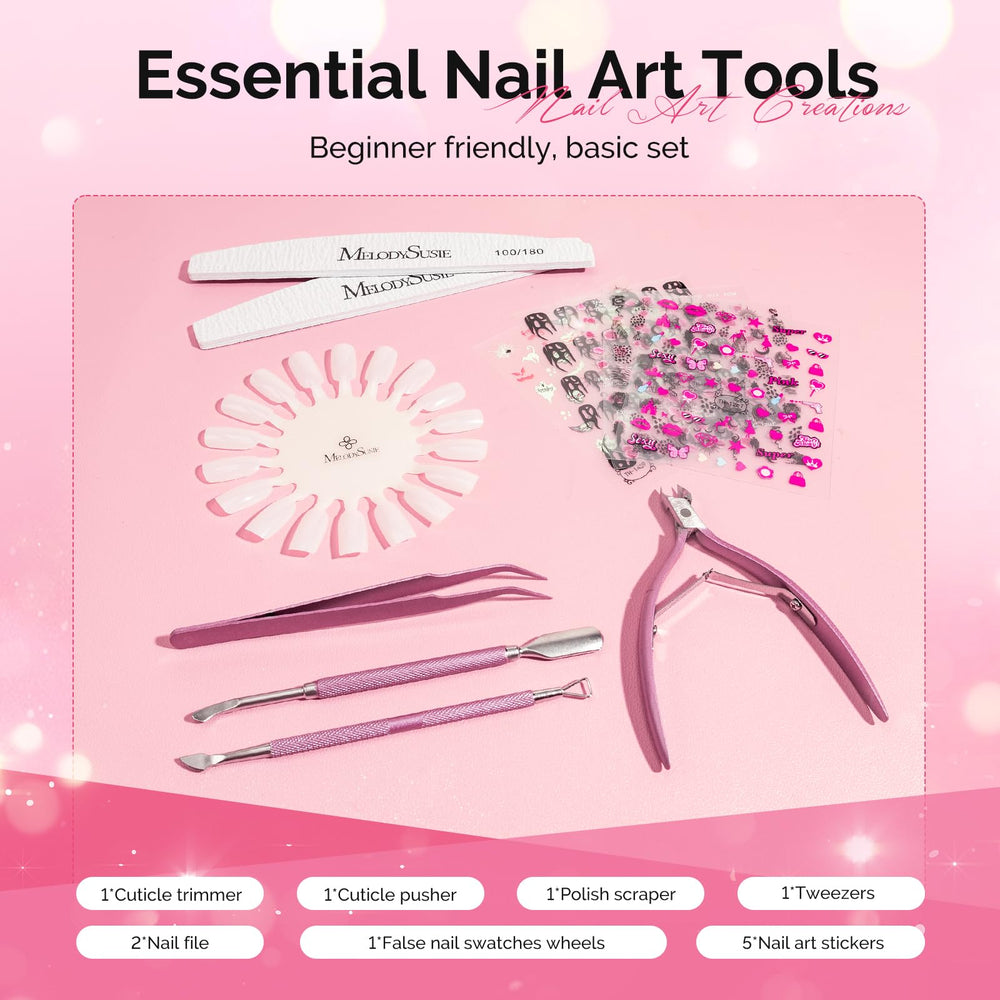 MelodySusie cuticle tools for precise prep before application