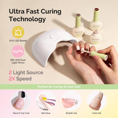 MelodySusie gel nail polish bottles with long-lasting color