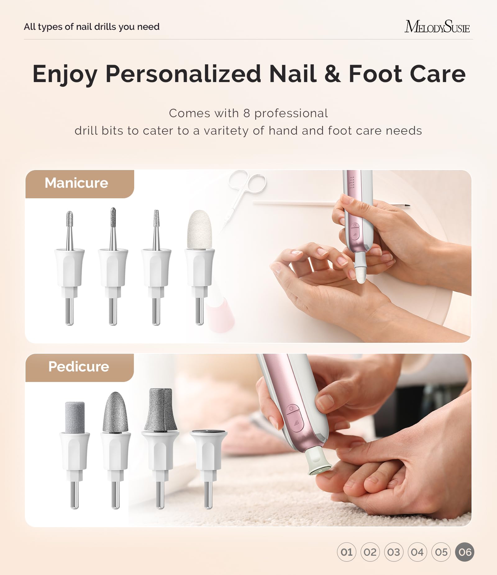MelodySusie gift-ready foot and nail care kit suits loved ones who wear heels.