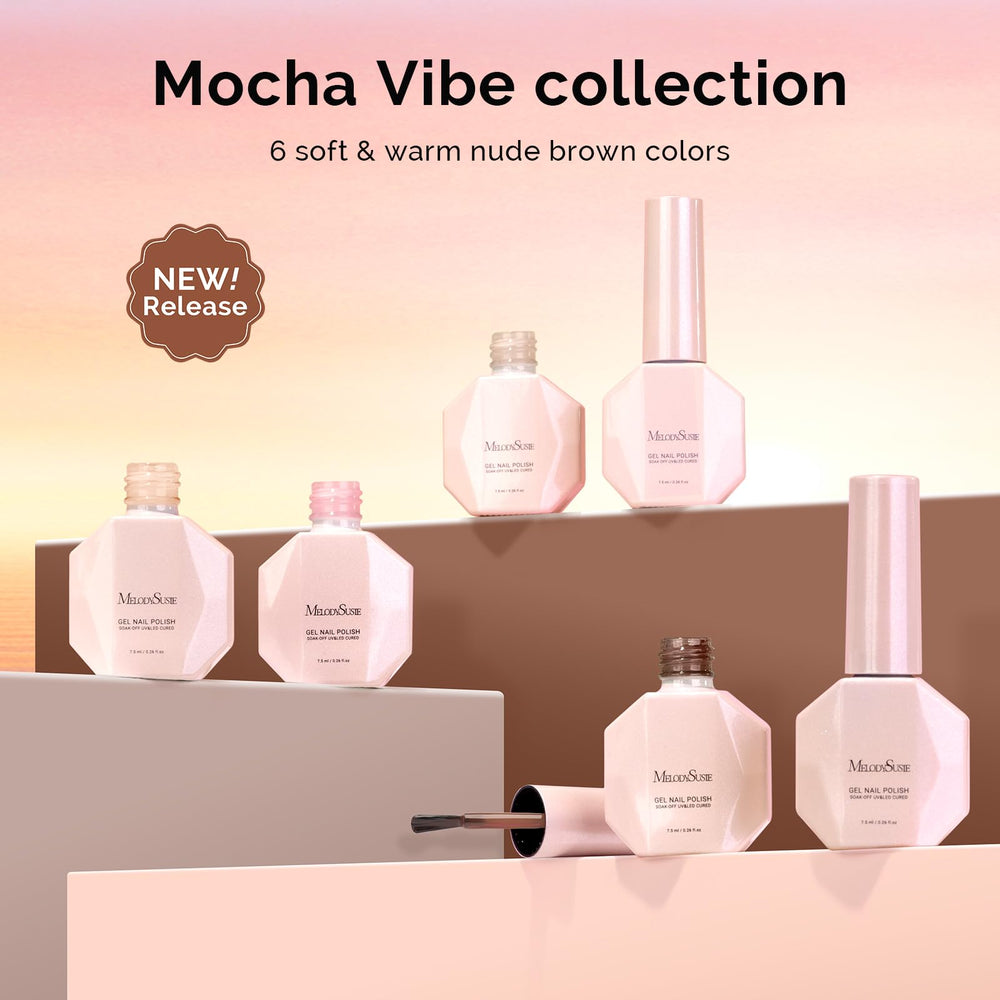 MelodySusie health-conscious low-odor nail polish bottle emphasizes safer manicure.