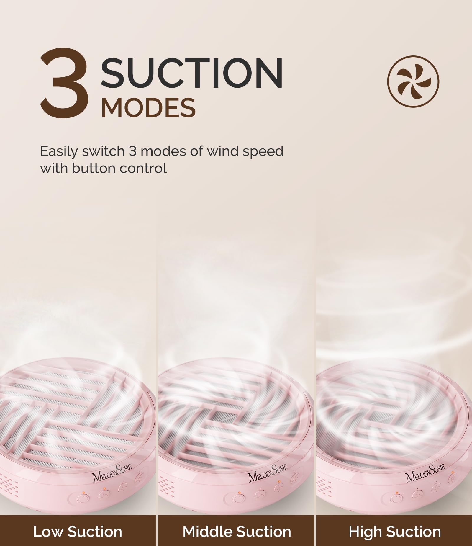 MelodySusie heat-dissipation ventilation prevents overheating during long sessions