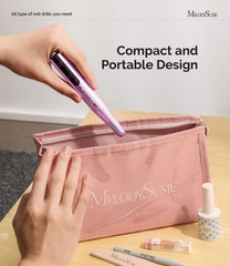 MelodySusie LED display nail drill shows speed and power at a glance