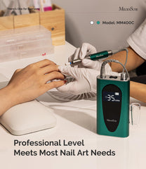 MelodySusie MM400C 4000mAh battery powering extended cordless sessions.