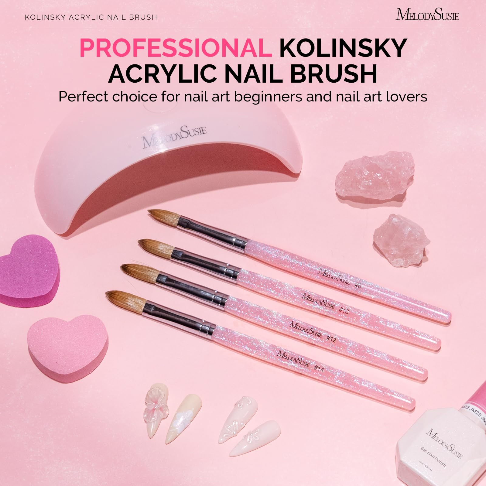 Care guide for MelodySusie nail brush to extend life