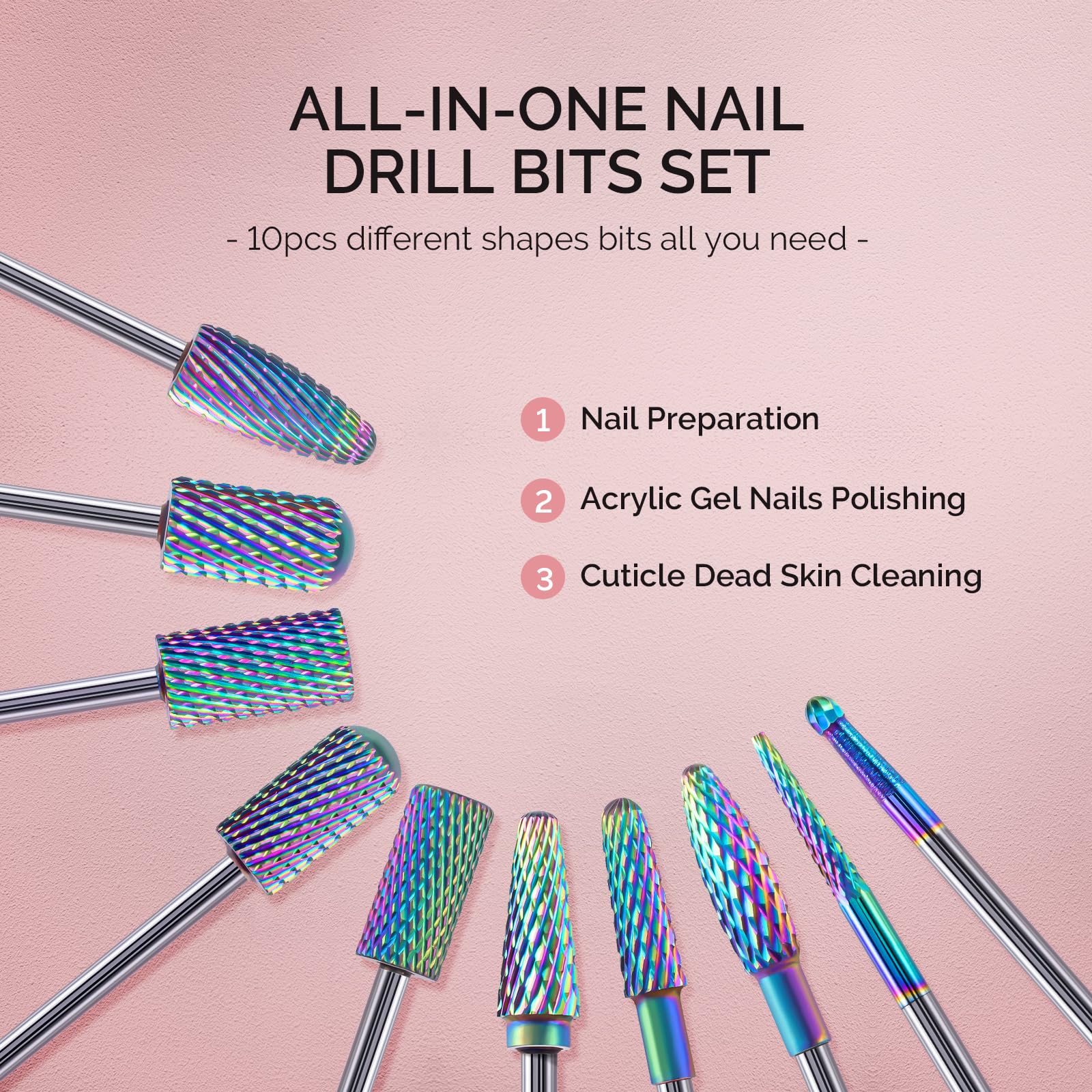MelodySusie low heat bit minimizes friction for comfortable salon sessions
