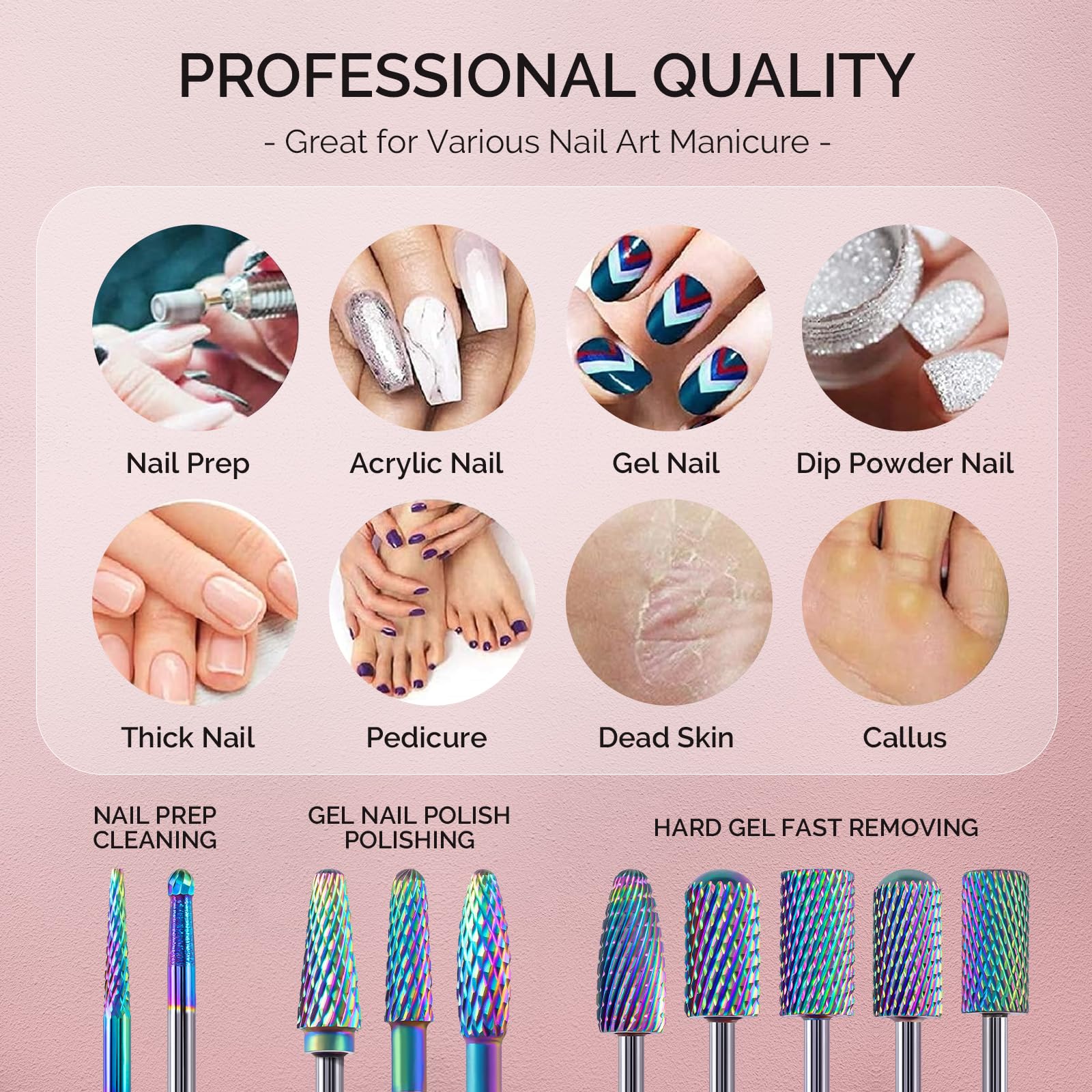 MelodySusie low-noise drill bit provides calmer manicure experience