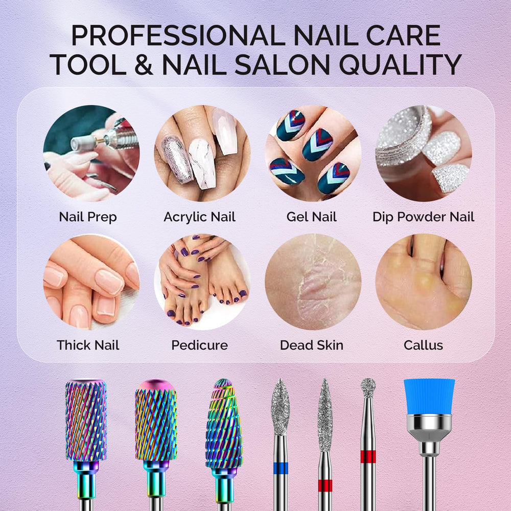 MelodySusie professional-use shot suggesting salon-grade results for manicure and pedicure