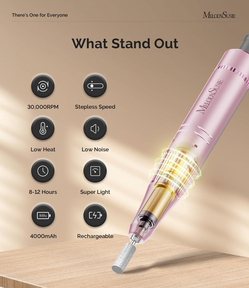 MelodySusie drill with low vibration and cooling system for comfortable operation