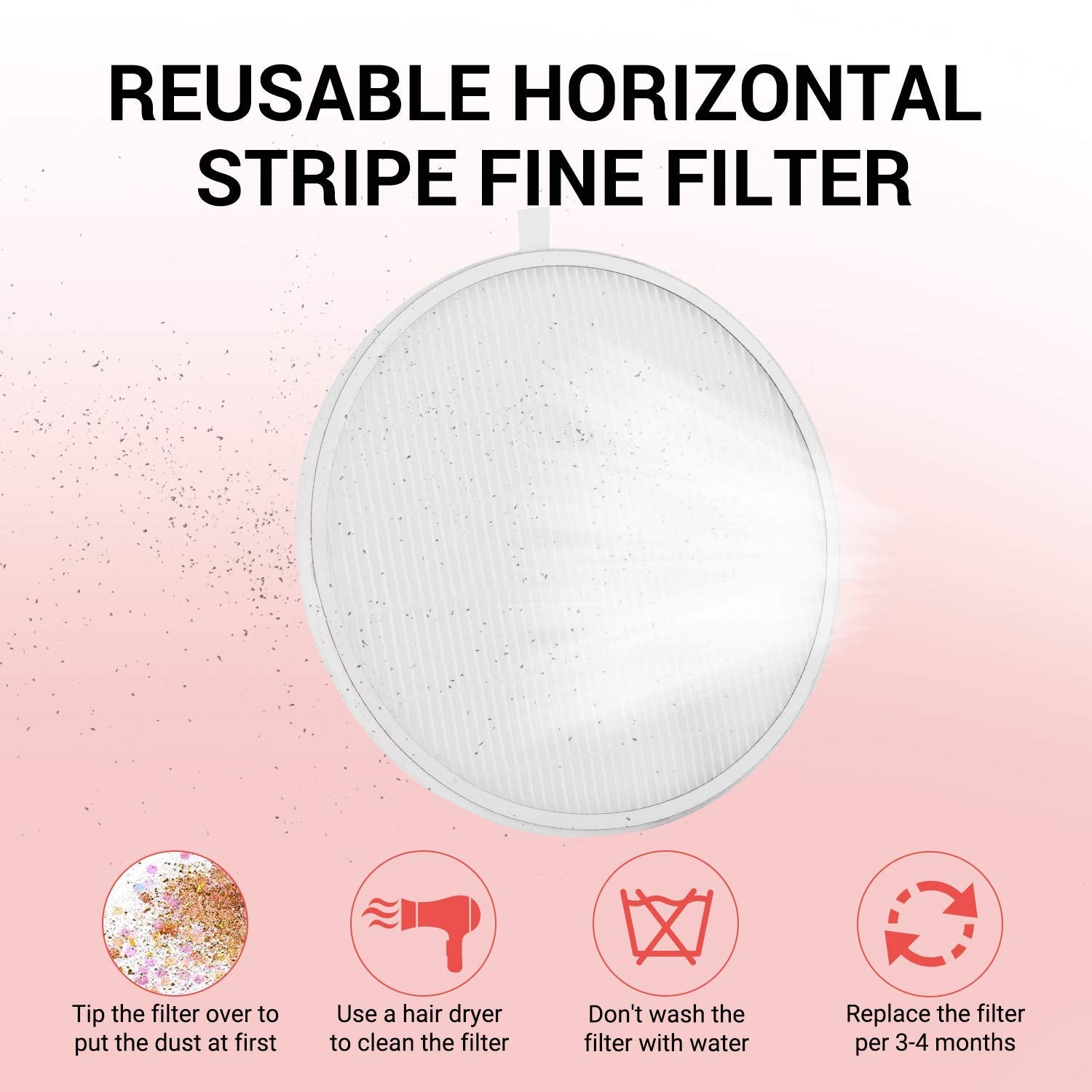 MelodySusie Nail Dust Collector heat dissipation vents help keep it cool