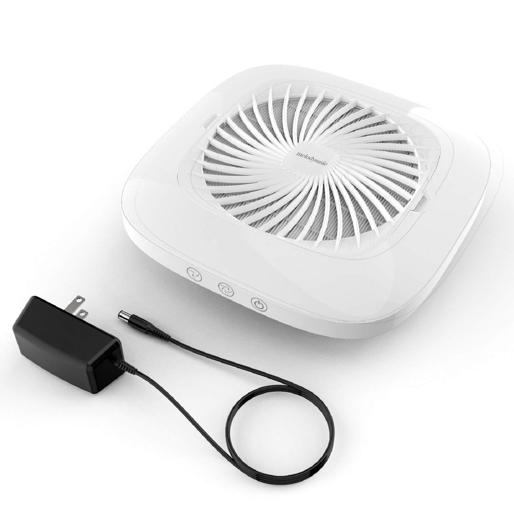 MelodySusie Nail Dust Collector wrist-rest surface supports comfortable filing sessions