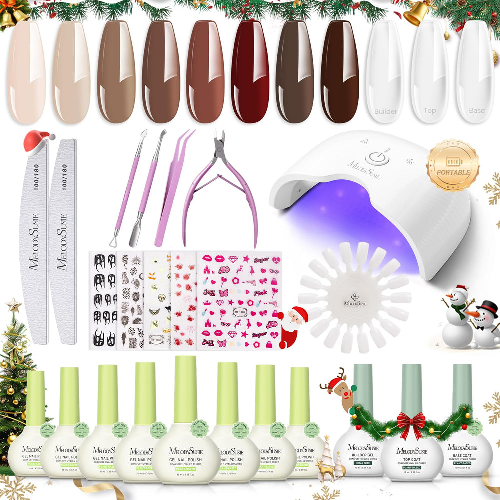 MelodySusie P-ART06G cordless nail lamp for quick, even cures in home manicures