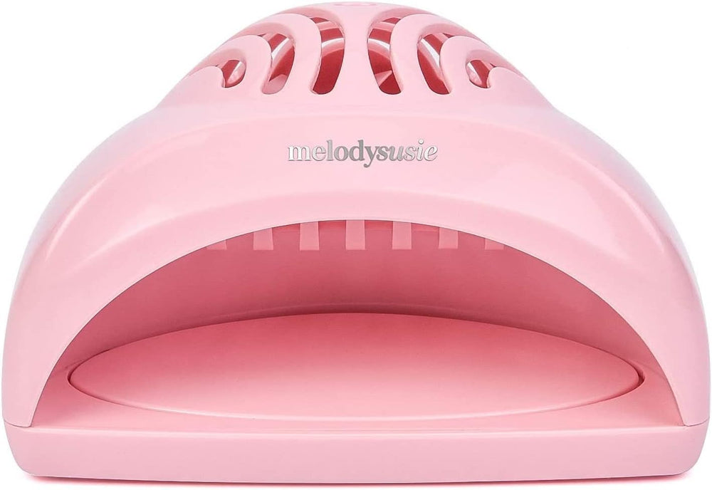 MelodySusie portable kids nail dryer closeup highlighting safe cordless design