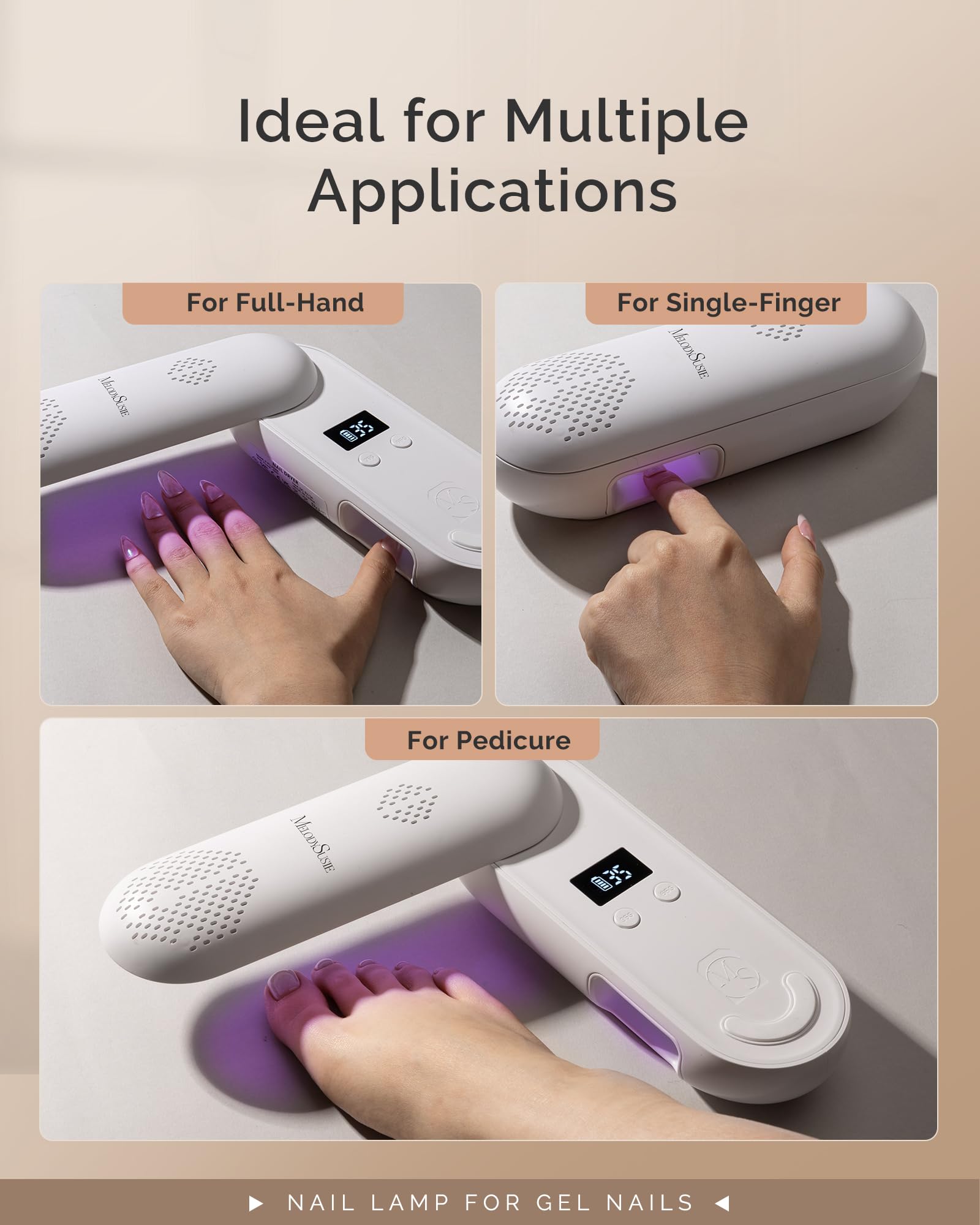 MelodySusie P-PLUS20F pink lamp adds a stylish touch to your kit