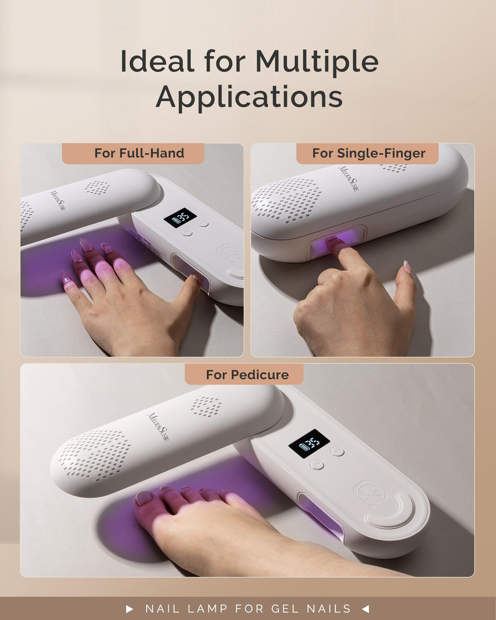 MelodySusie P-PLUS20F pink lamp adds a stylish touch to your kit