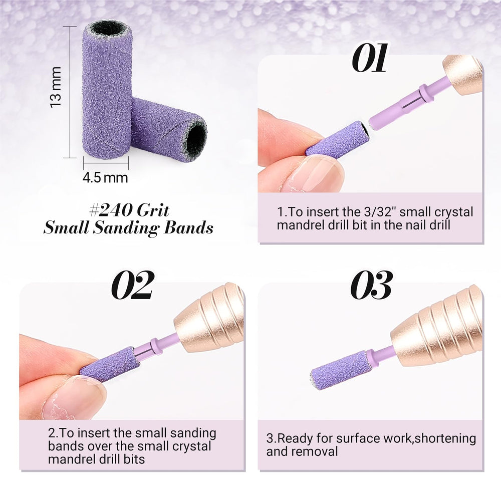 MelodySusie precision nail shaping tools ideal for prep before dip powder and tips.