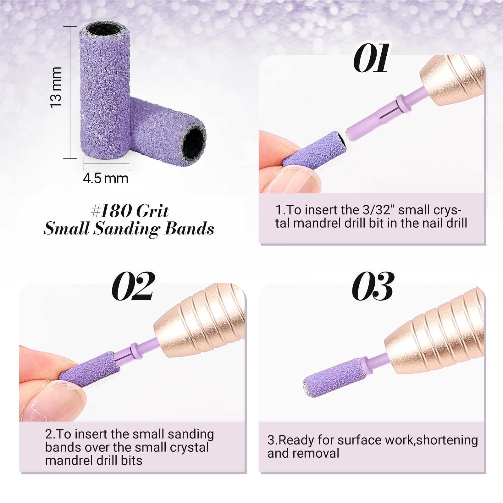 MelodySusie precision nail shaping aids prep for gel, acrylic, or dip powder.