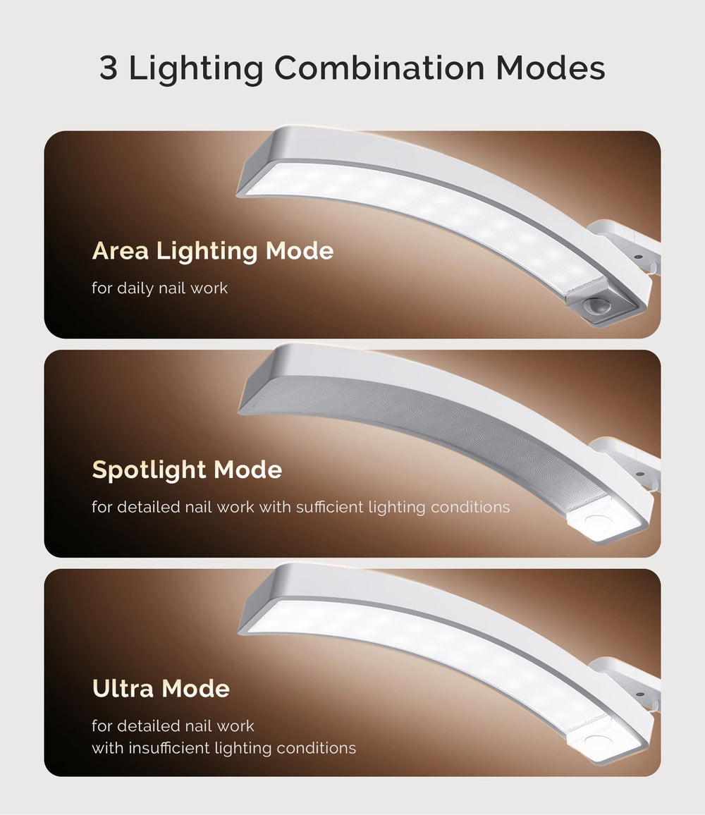 MelodySusie S-Pro29G color temperature dial shows cool to warm options for accurate viewing.