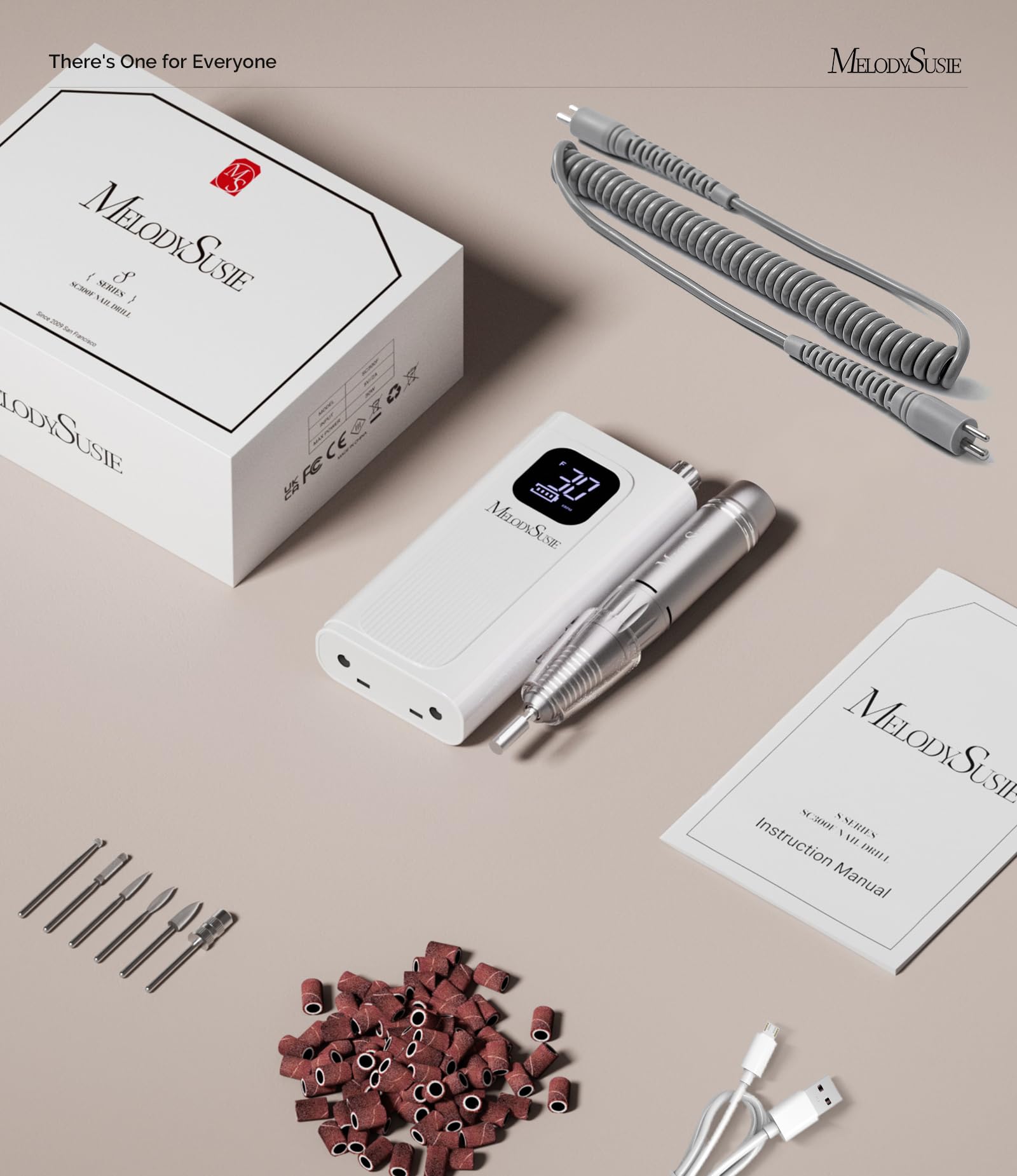 MelodySusie SC300F with 30 gears enables gentle prep to professional precision.