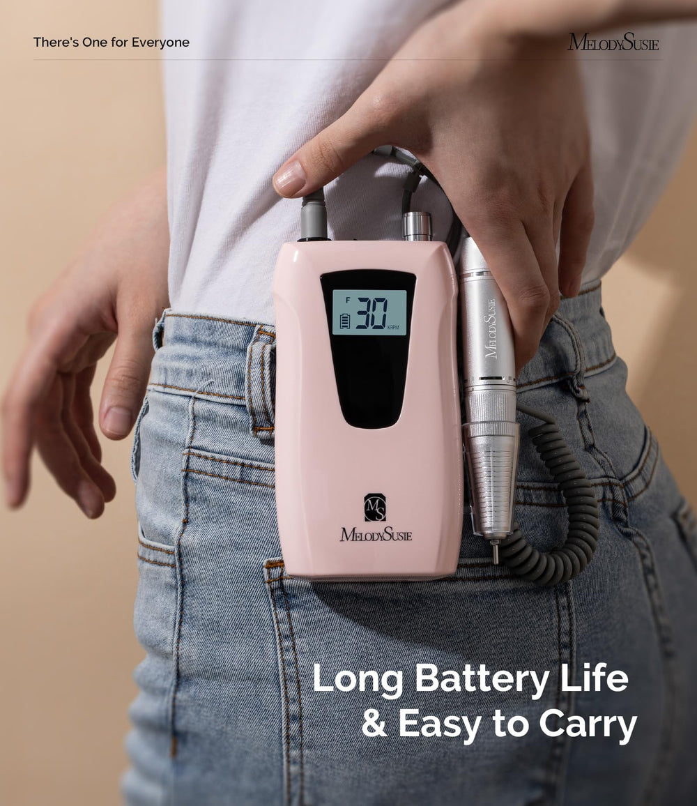 MelodySusie SC320D rechargeable battery display highlights long-lasting power