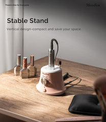 MelodySusie SC320I foot pedal demonstrates hands-free speed control for manicures.