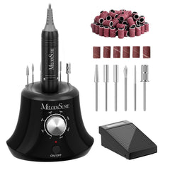 MelodySusie SC320I nail drill front view showing compact design for precise shaping