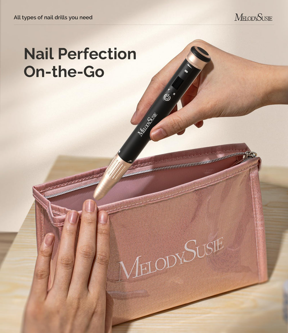 MelodySusie SM220G cordless nail drill frees you from cords.
