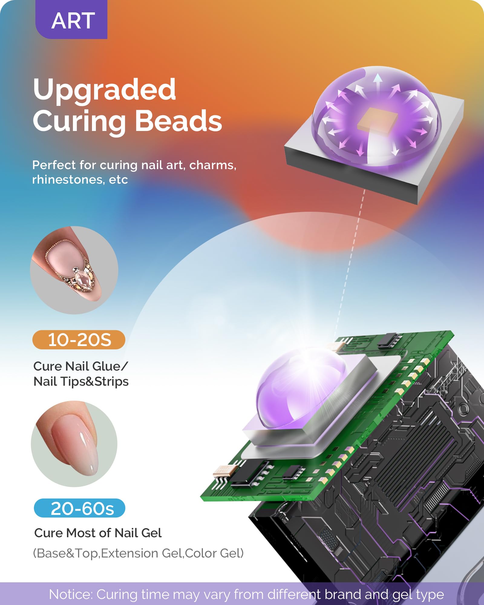 MelodySusie Stand and UV Light setup for easy hands-free use.