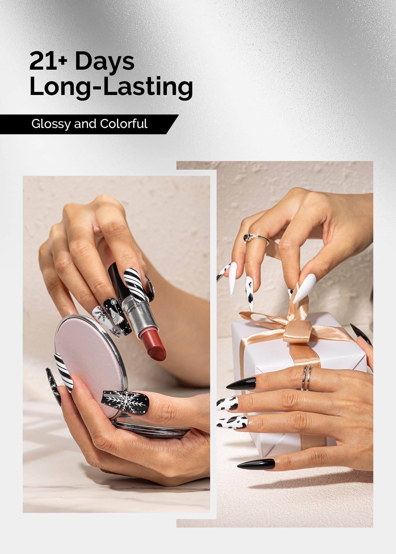 MelodySusie Thick Gel Nail Polish brush in action for smooth coverage