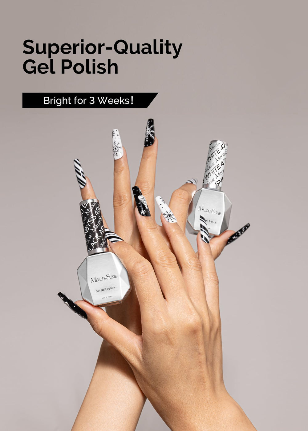 MelodySusie Thick Gel Nail Polish complete set for versatile home nail art