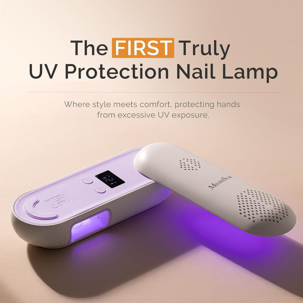 MelodySusie UV protection design reduces exposure during gel curing
