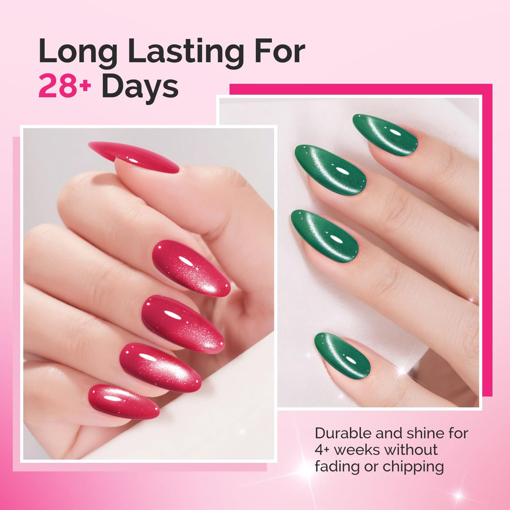 MelodySusie Velvet Gem, opciones de arte de uñas versátiles para casa o salón.