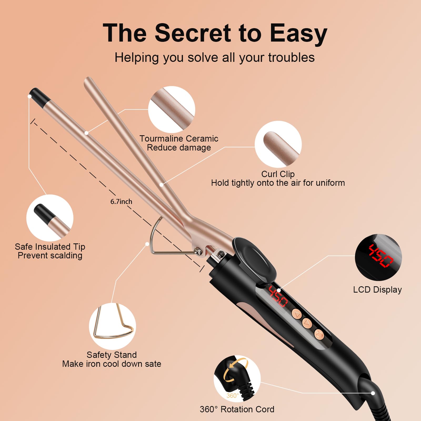 MELYDO auto shut off safety feature helps prevent accidental burns