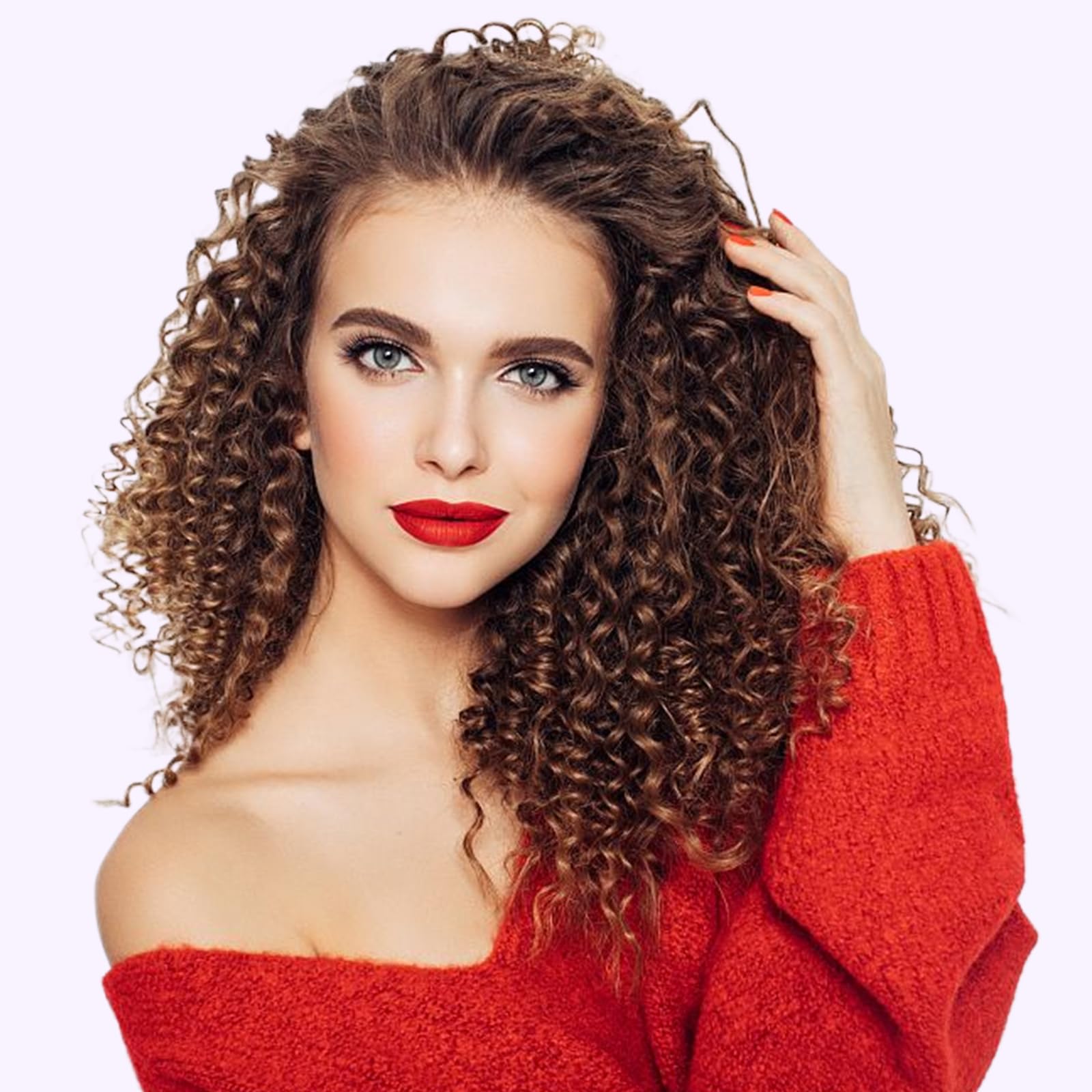 MELYDO lightweight wand at 0.77 lbs supports portable styling.