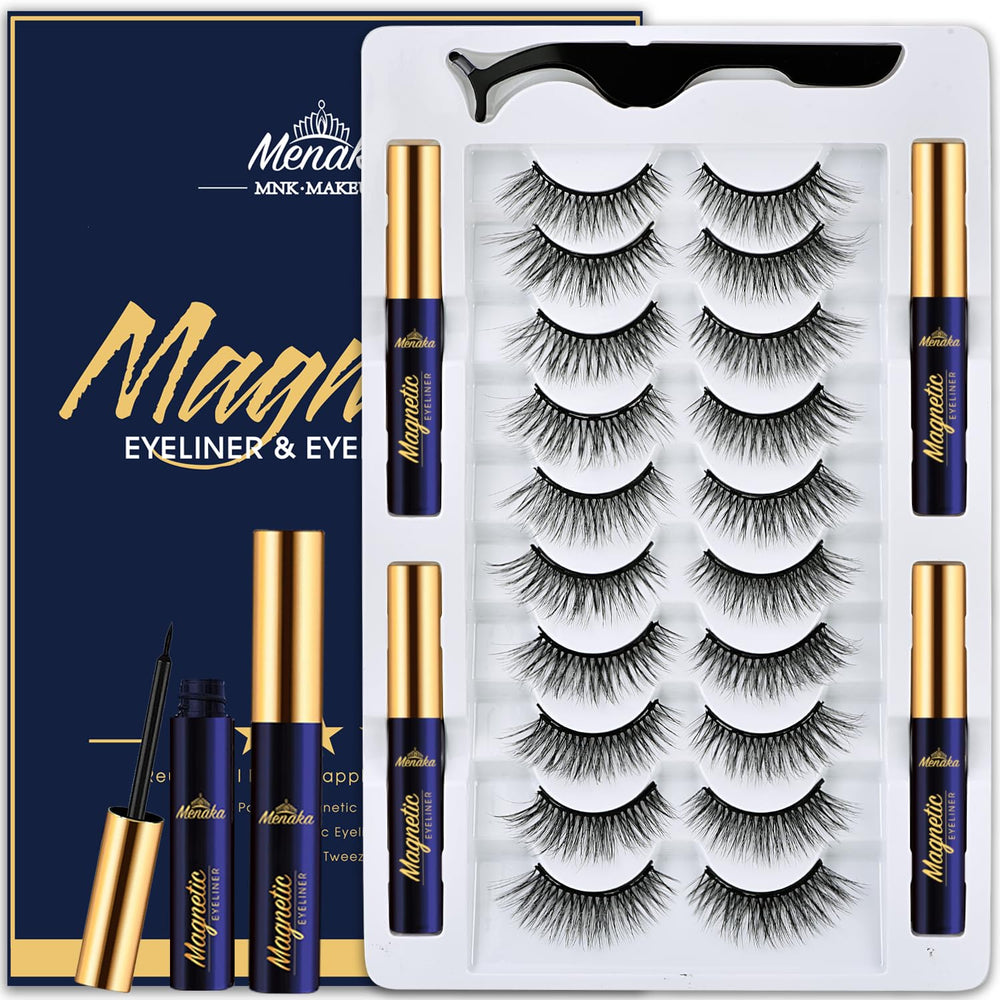 Menaka reusable magnetic lashes offer cost-saving, sustainable routine.