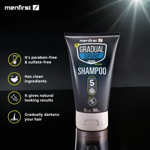 MENFIRST darker-shade match demonstrates smooth believable progressive color