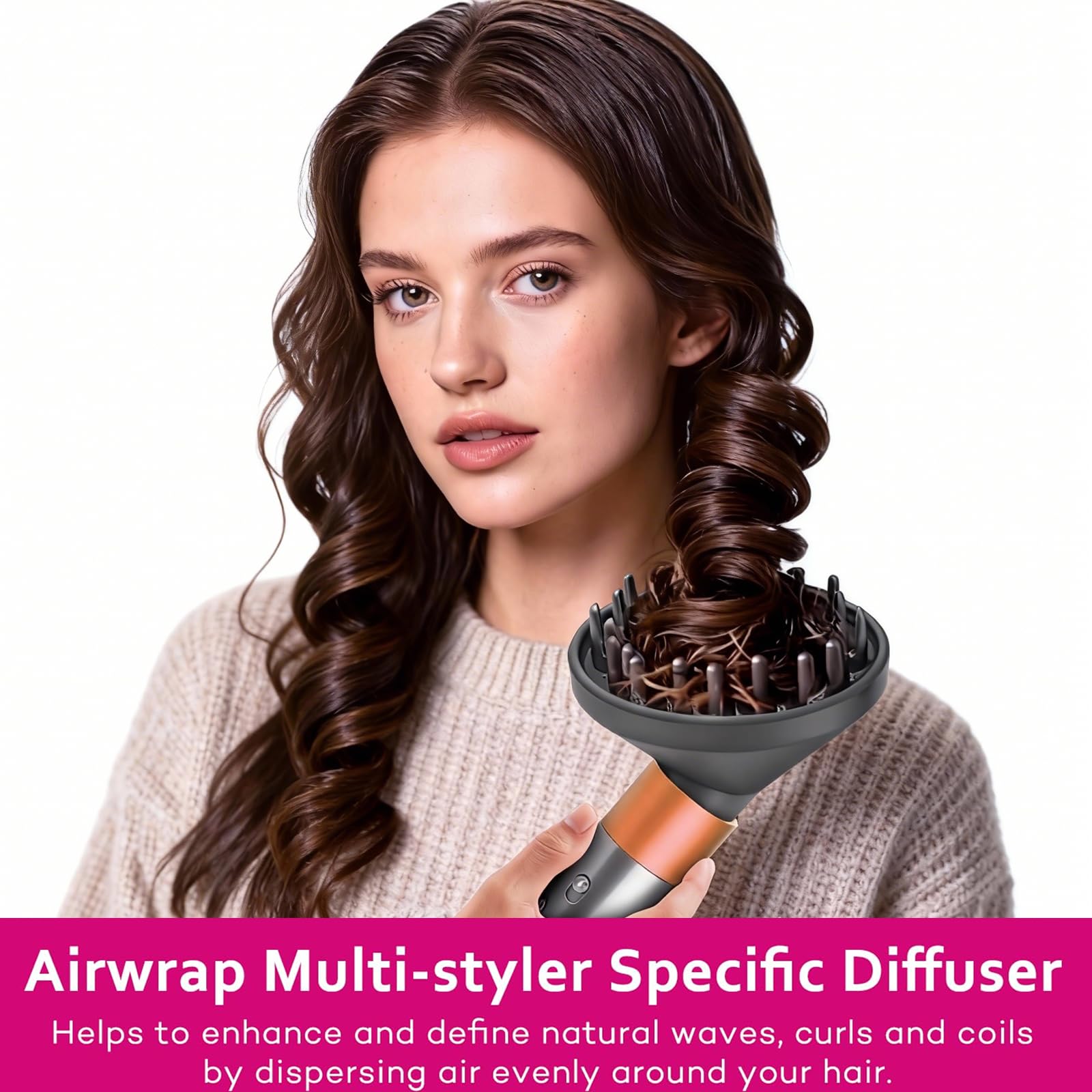 MengTiger diffuser-define-curls shows enhanced curl definition and reduced frizz in realistic styling.