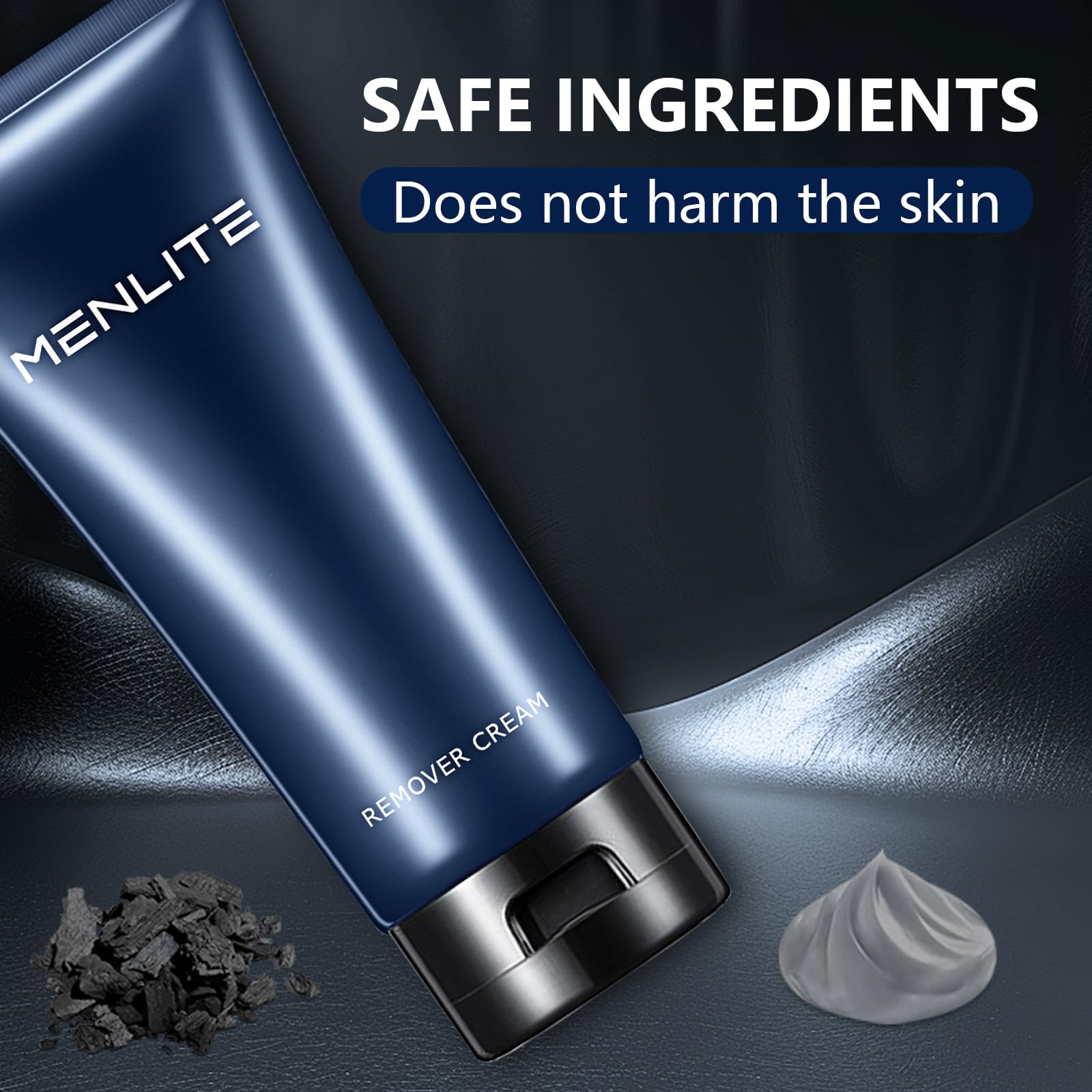 MENLITE travel-friendly packaging supports on-the-go hair removal.